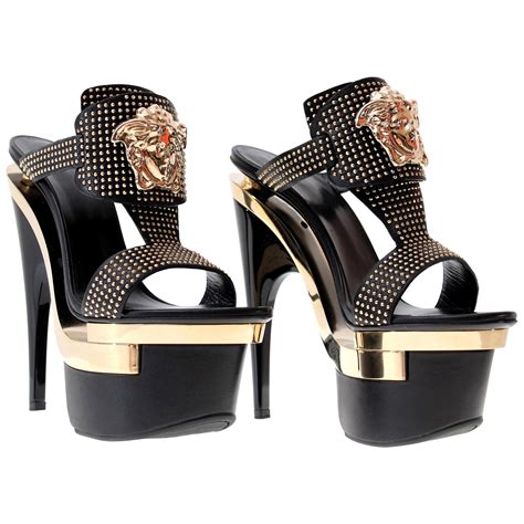 versace women sandals|versace palazzo high heels.